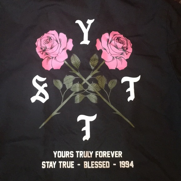 yours truly jackets coats windbreaker poshmark